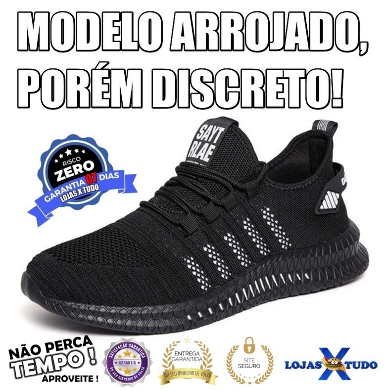 Tênis Masculino para Corrida, Academia, Caminhada e Laser, Lace-up 2024