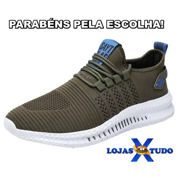 Tênis Masculino para Corrida, Academia, Caminhada e Laser, Lace-up 2024