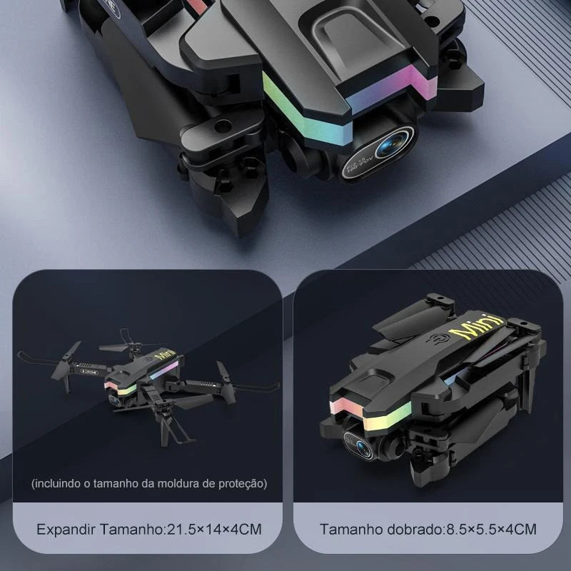 Drone Professional XT8 New com duas Câmeras em HD e WIFI integrado