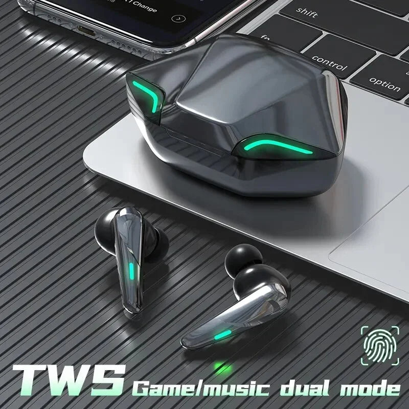 Fones De Ouvido TWS-5 com Bluetooth e Caixa de Carregamento X15Pro Perfeito para Jogos, Oferta por Tempo Limitado